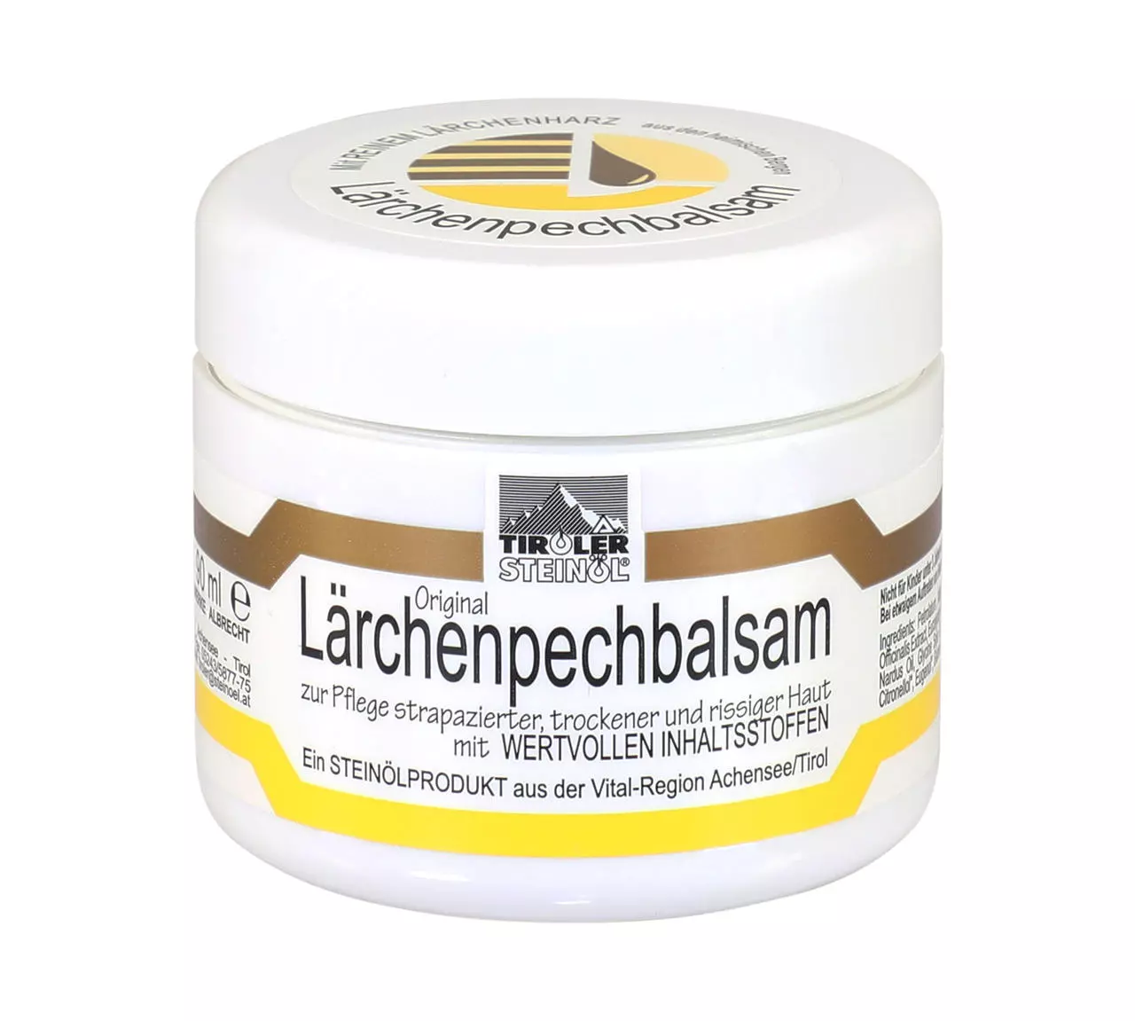 Tiroler Steinöl Lärchenpechbalsam 80 ml Tiroler Steinöl Lärchenpechbalsam 80 ml