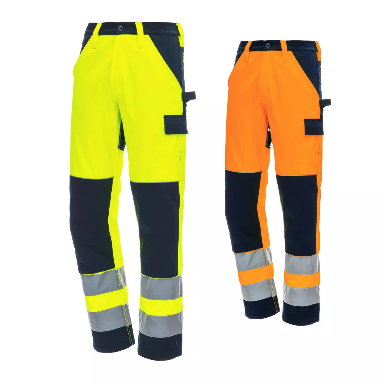 Nitras Motion Tex Viz Warnschutz Bundhose Nitras Motion Tex Viz Warnschutz Bundhose