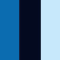 azure blue/navy & electric blue
