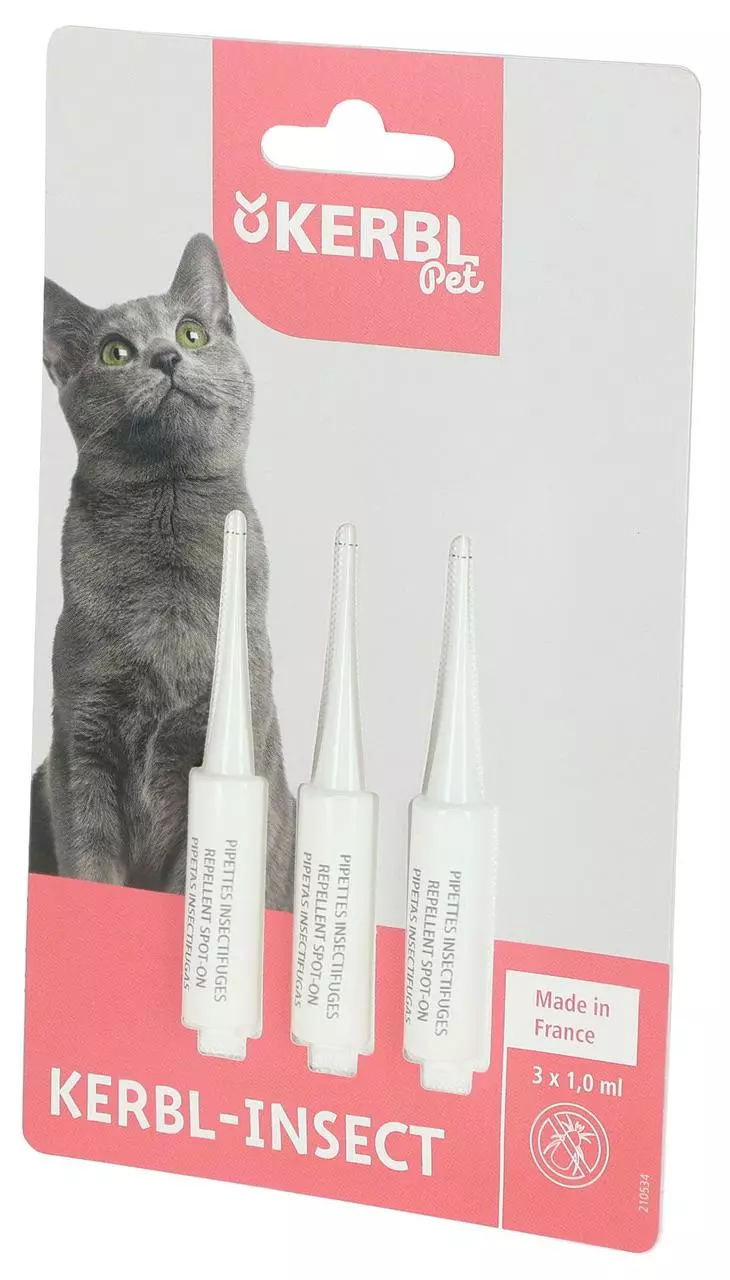 Kerbl Ungeziefer-Pipetten Katze Insect Kerbl Ungeziefer-Pipetten Katze Insect