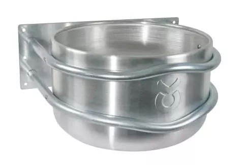 Kerbl Aluminium Futtertrog rund 44x38x23 cm Kerbl Aluminium Futtertrog rund 44x38x23 cm