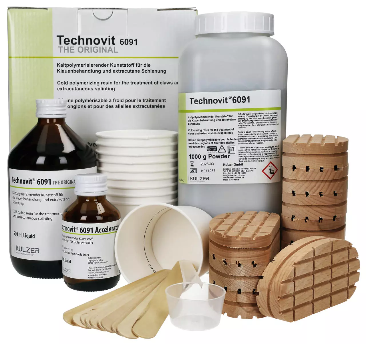 Heraeus-Kulzer TECHNOVIT 6091 - 10er Packung m. Beschl. Heraeus-Kulzer TECHNOVIT 6091 - 10er Packung m. Beschl.
