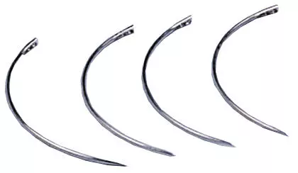 Kerbl Chirurgische Nähnadel, Pack mit 12 Stück Kerbl Chirurgische Nähnadel, Pack mit 12 Stück