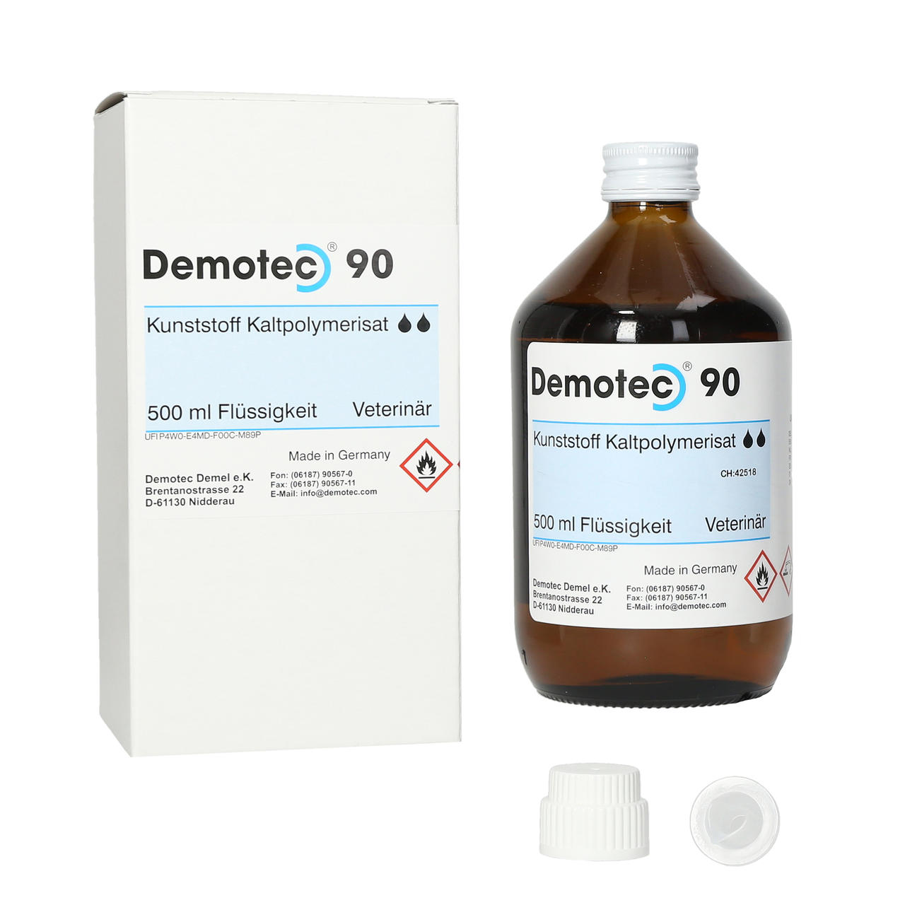 Demotec 90 Flüssigkeit - 500 ml Demotec 90 Flüssigkeit - 500 ml