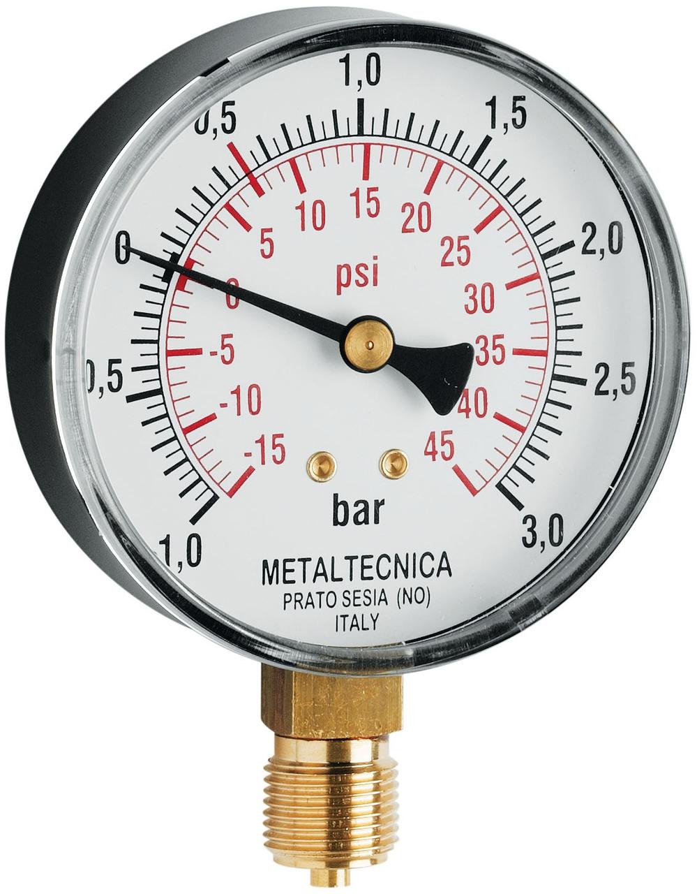MZ Vakuum-Manometer 1/2" (Zoll) MZ Vakuum-Manometer 1/2" (Zoll)