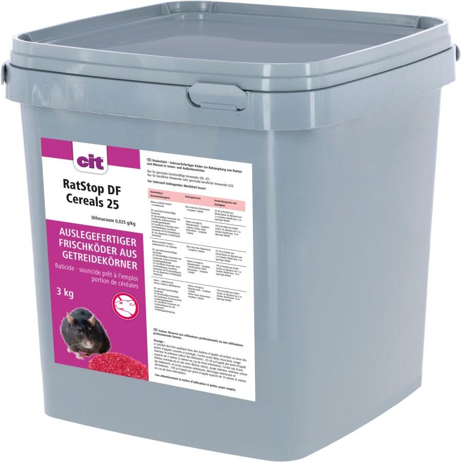 cit RatStop DF Cereal 25 - 3 kg Eimer