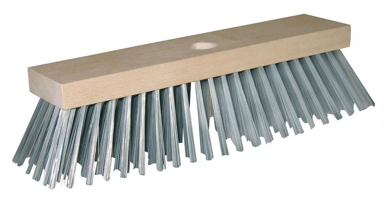 Kerbl Stahldrahtbesen mit Holzrücken 30 cm Kerbl Stahldrahtbesen mit Holzrücken 30 cm