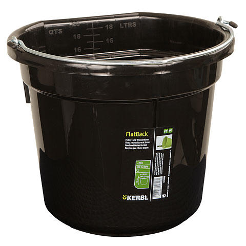 Kerbl Futter- und Wassereimer FlatBack