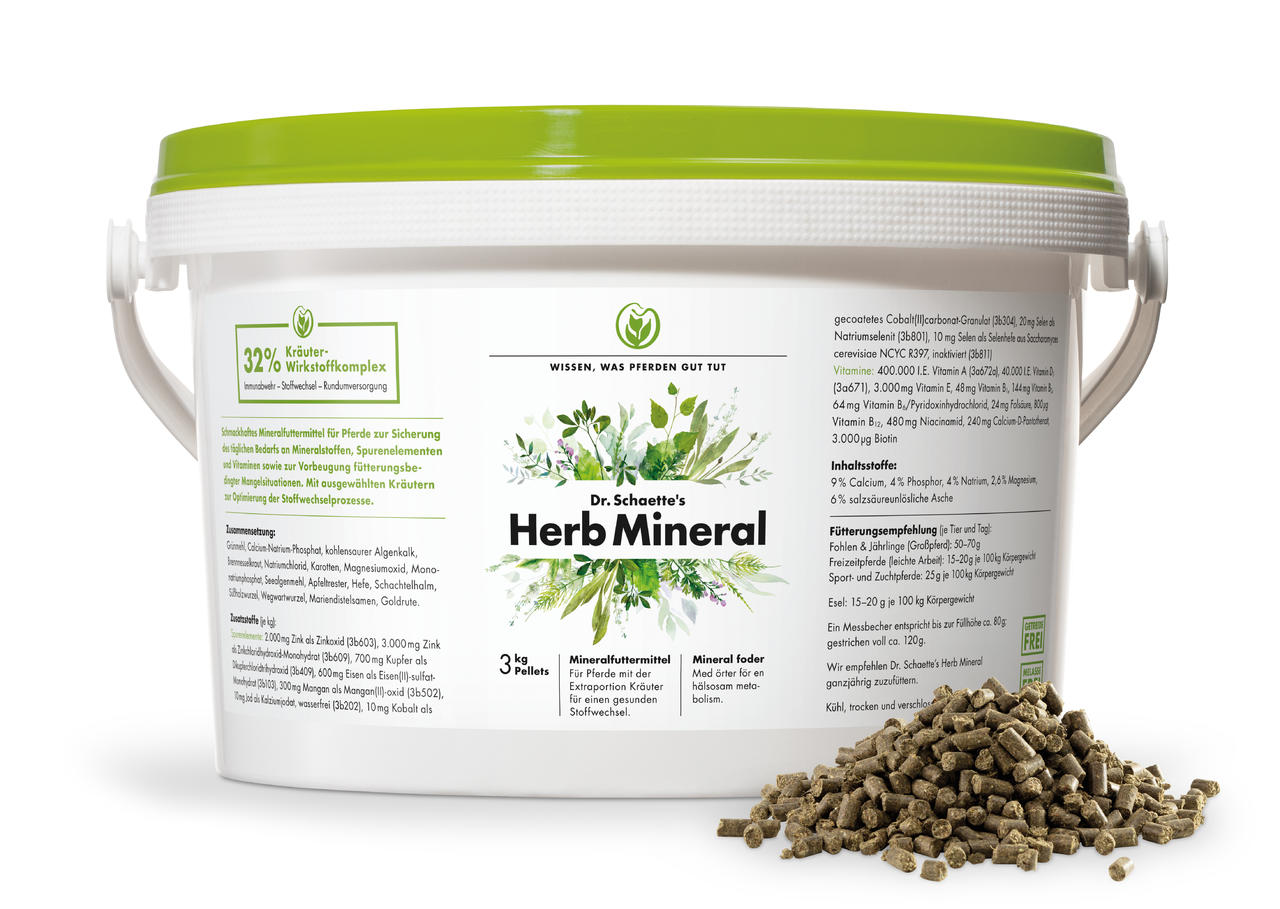 Dr. Schaette ´s Herb Mineral Pellets