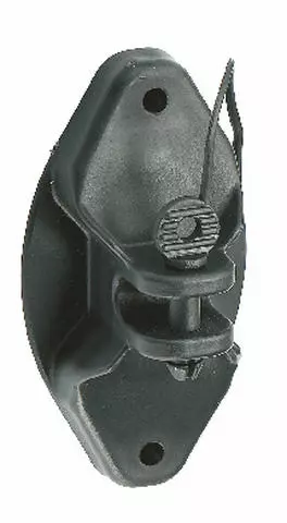 AKO PIN-LOCK ISOLATOR für Holzpfahl, schwarz AKO PIN-LOCK ISOLATOR für Holzpfahl, schwarz