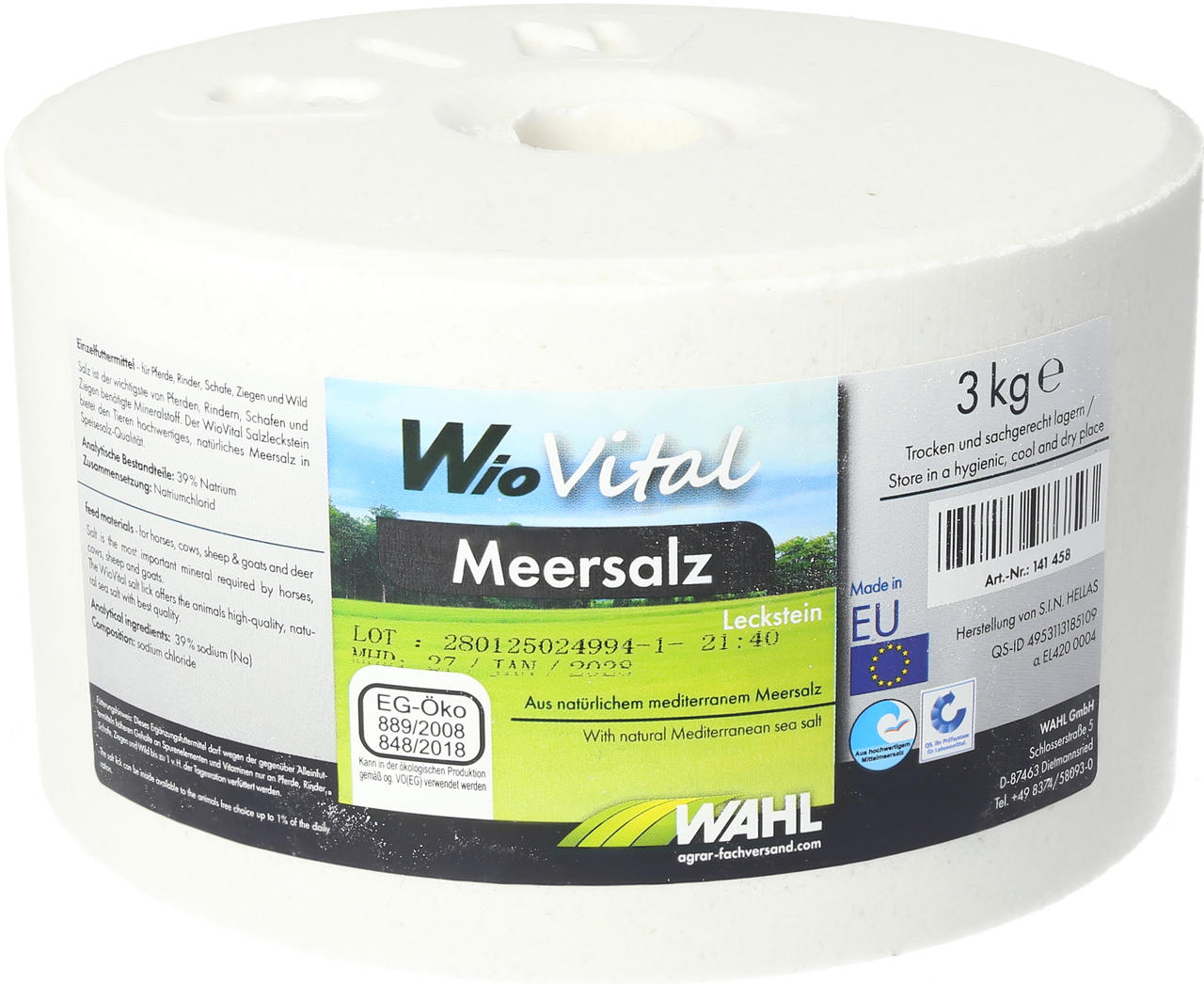 WAHL-Hausmarke WioVital Equi Mix 4x 3kg