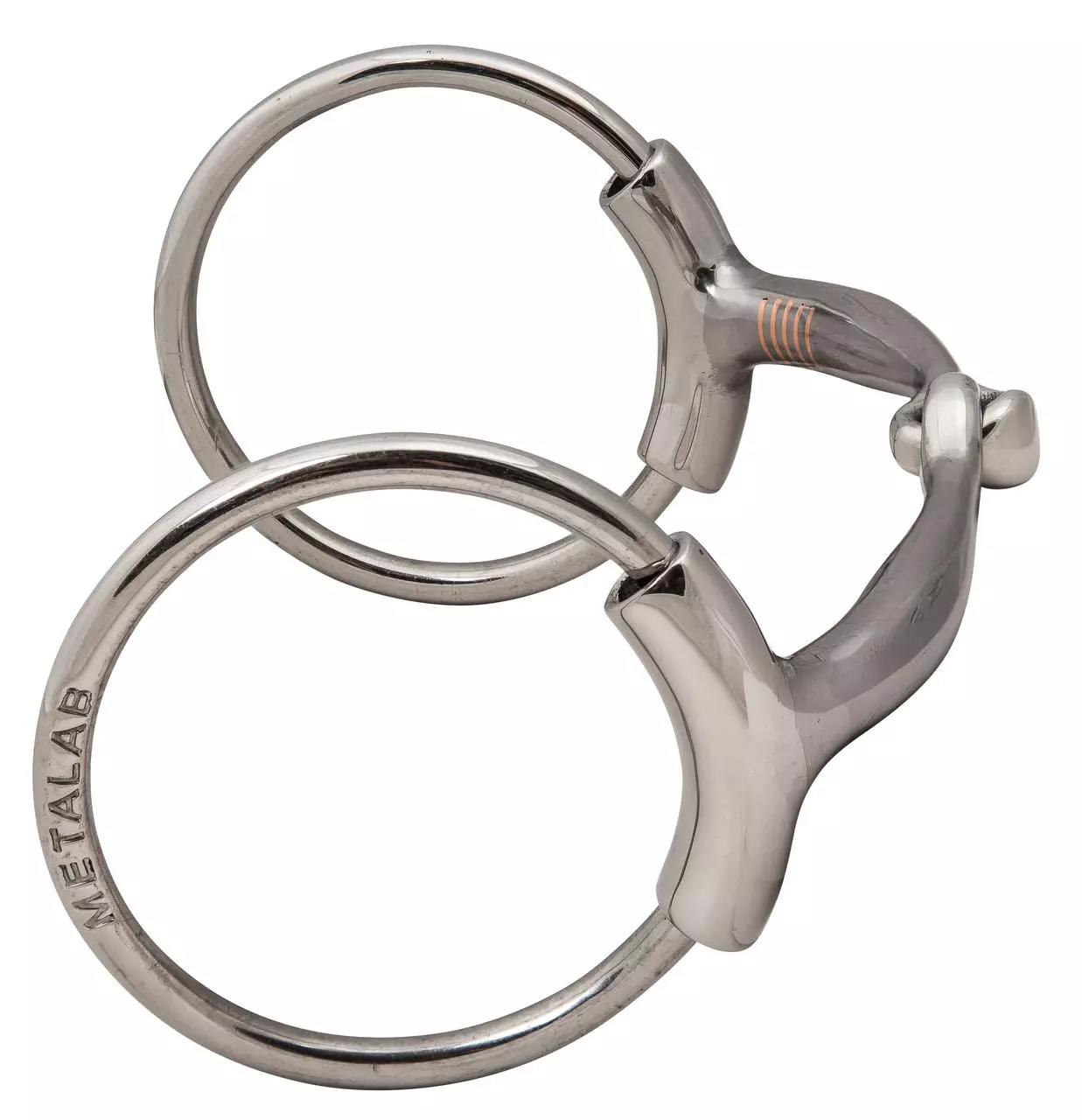 METALAB BF O-Ring Snaffle mit Blockiersystem METALAB BF O-Ring Snaffle mit Blockiersystem