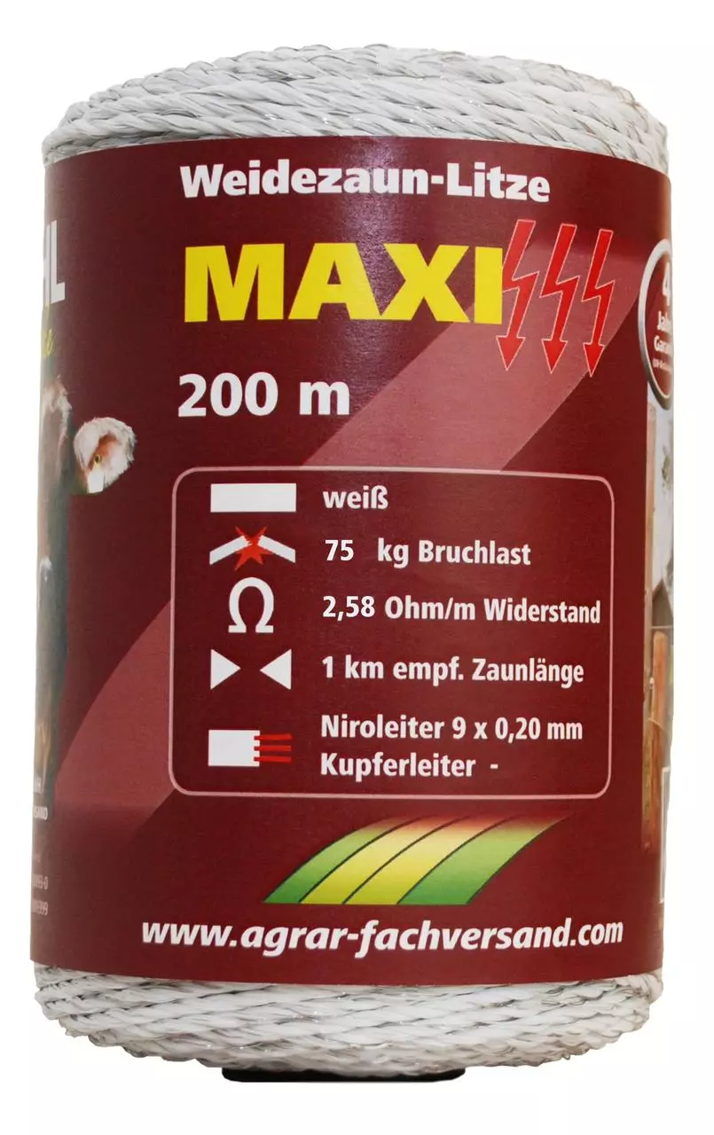 WAHL-FENCE Weidezaunlitze - MAXI - 200 m