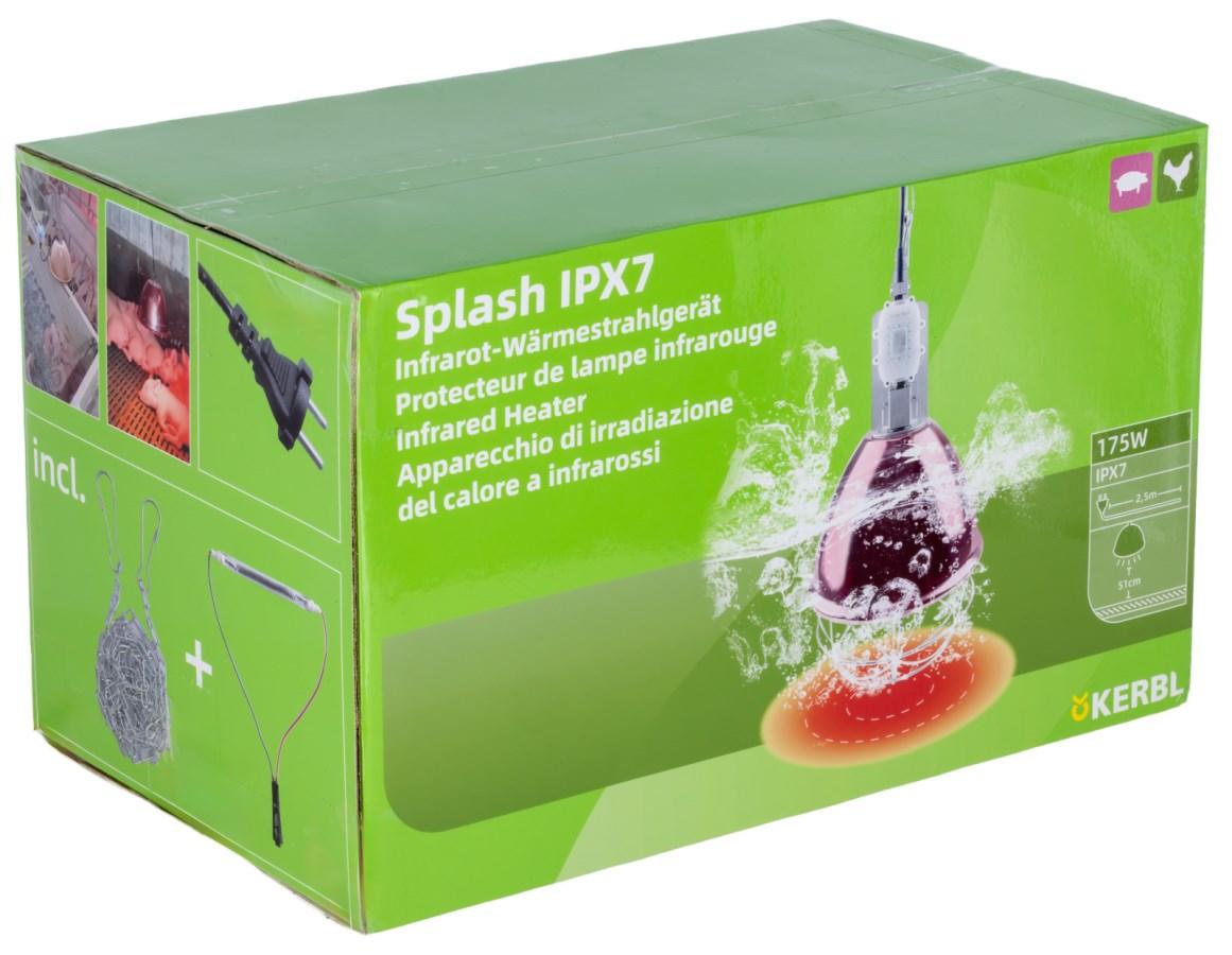 Kerbl Infrarot-Wärmestrahlgerät Splash IPX7