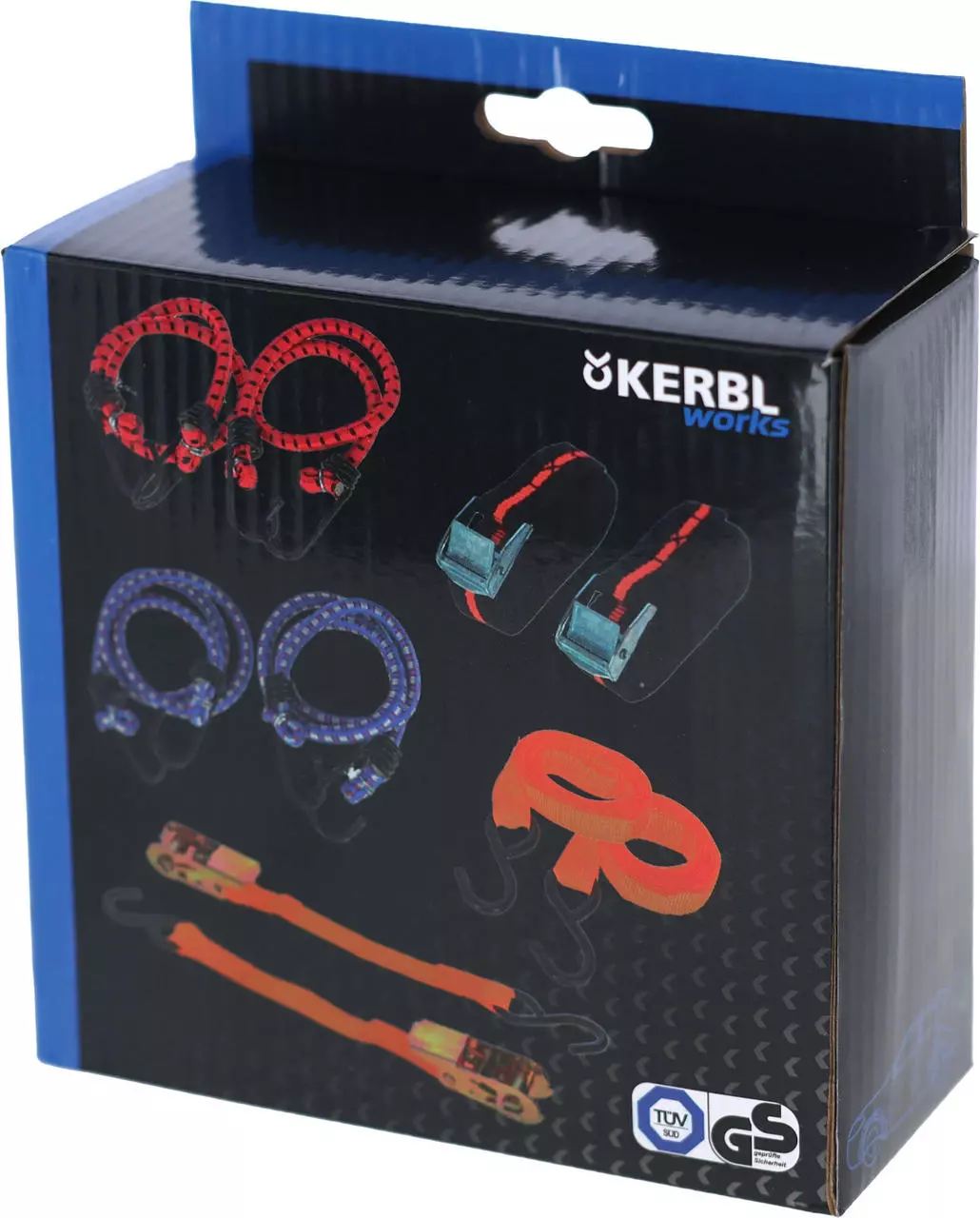 Kerbl Zurrgurtset 8-teilig