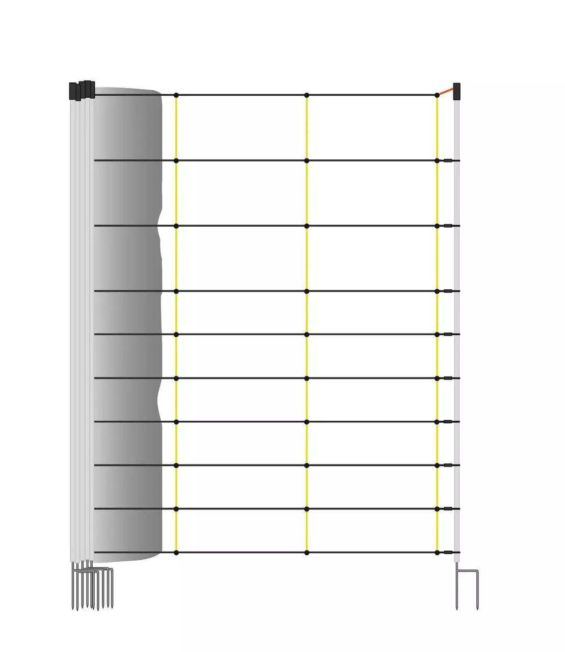 Horizont Livestock Netz 105 cm, 50m Horizont Livestock Netz 105 cm, 50m