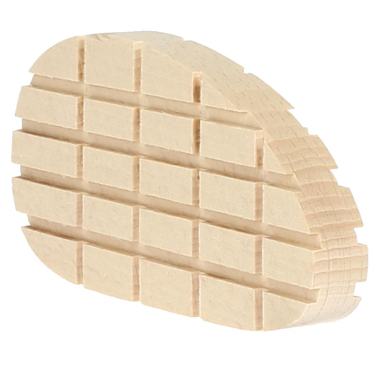 Holzklotz XL flach - 130 mm x 14 mm Holzklotz XL flach - 130 mm x 14 mm