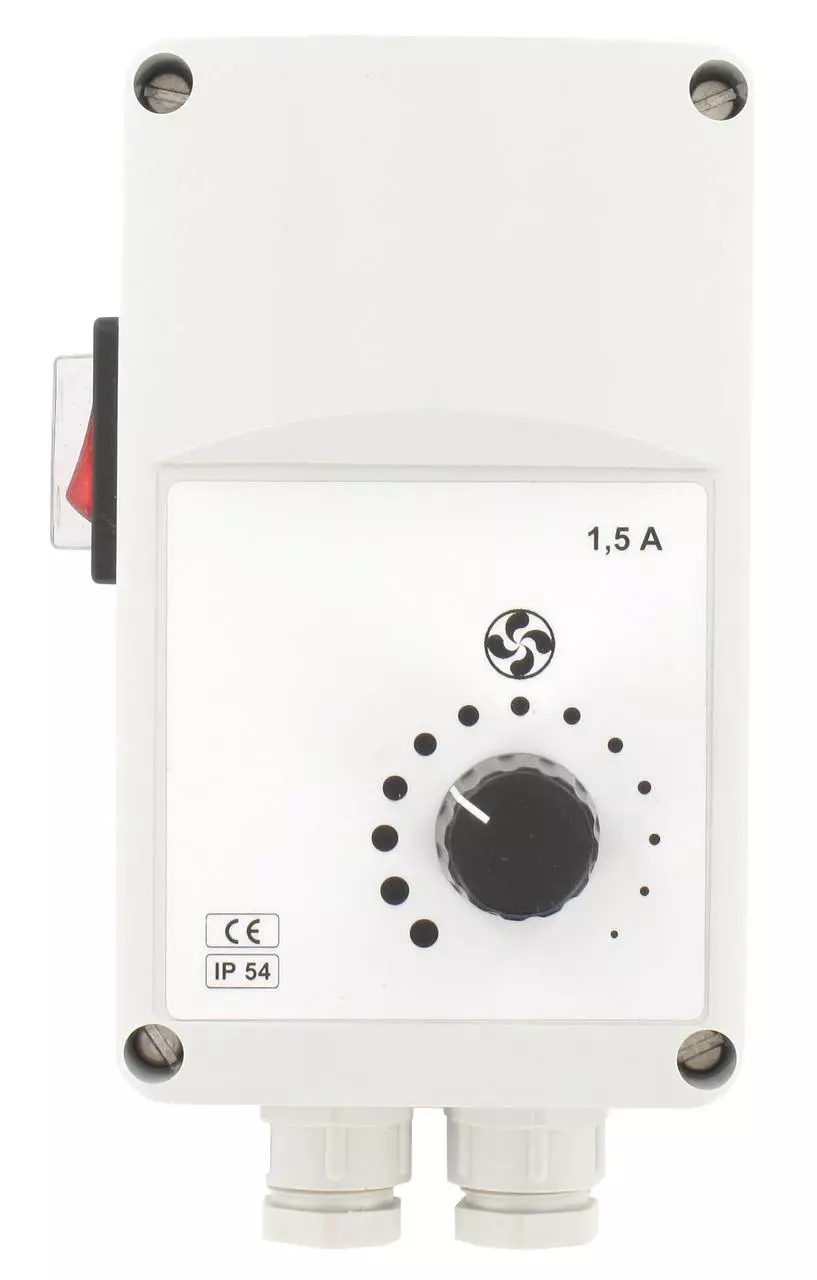 Drehzahlsteller - 230 V 1,5 A/IP54 Drehzahlsteller - 230 V 1,5 A/IP54