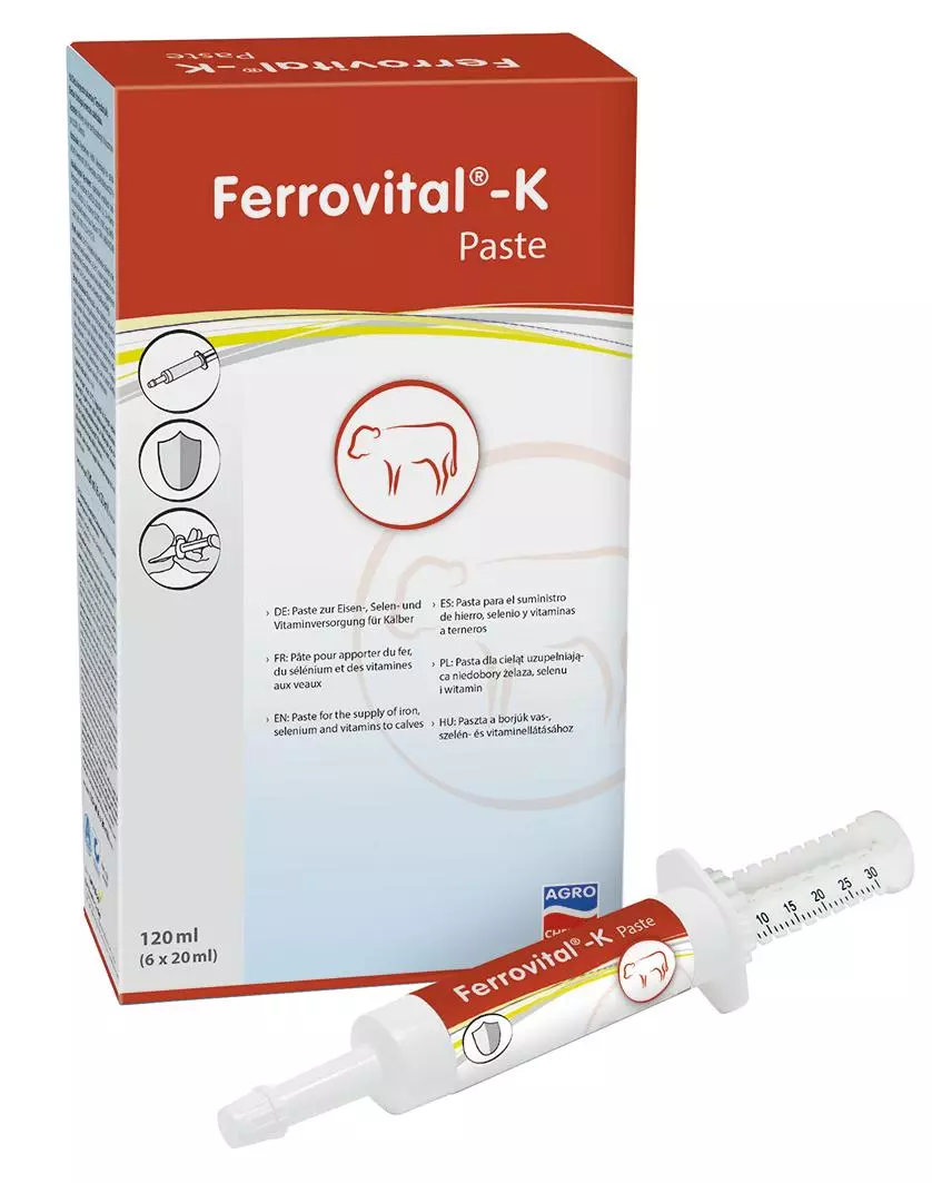 Agrochemica FERROVITAL-K, 6 x Injektor à 20 ml Agrochemica FERROVITAL-K, 6 x Injektor à 20 ml