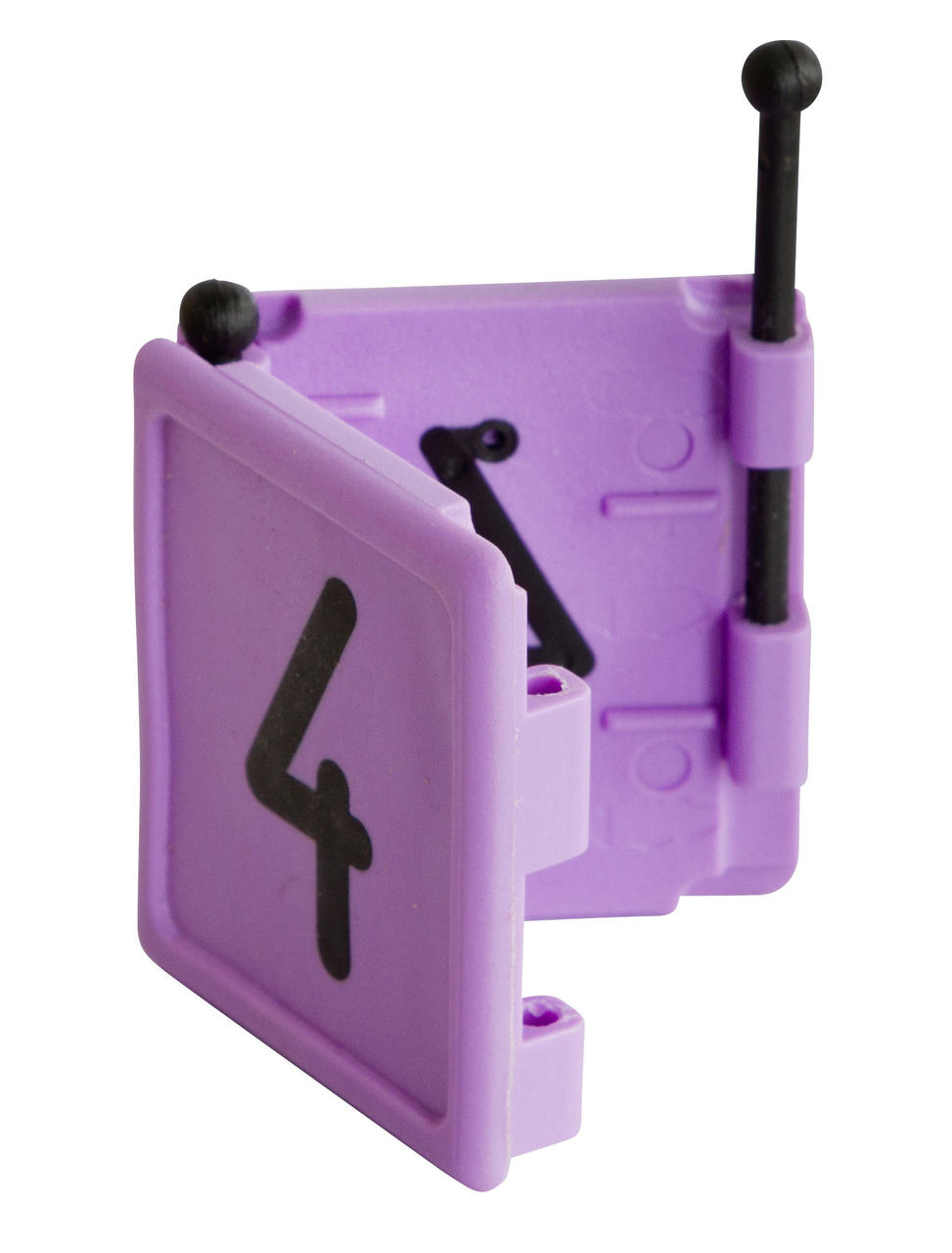 Kerbl Halsbandnummer DUO, 1-stellig, 6er Pack