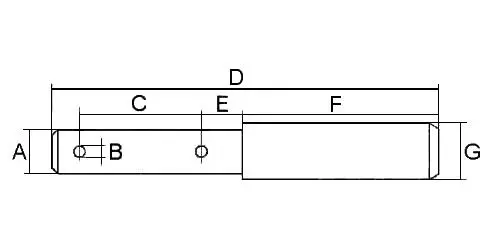 Oberlenkerstufenbolzen Kat.2-3 Oberlenkerstufenbolzen Kat.2-3