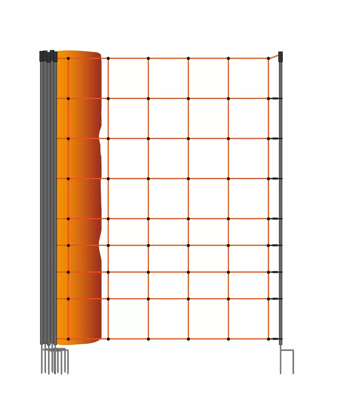 WAHL-FENCE Schafnetz 105 cm / 50 m Doppelspitze WAHL-FENCE Schafnetz 105 cm / 50 m Doppelspitze