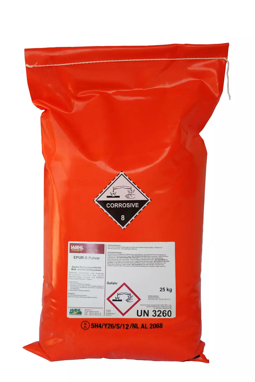 WAHL-Hausmarke Reinigungsmittel Pulver sauer, 25 kg WAHL-Hausmarke Reinigungsmittel Pulver sauer, 25 kg