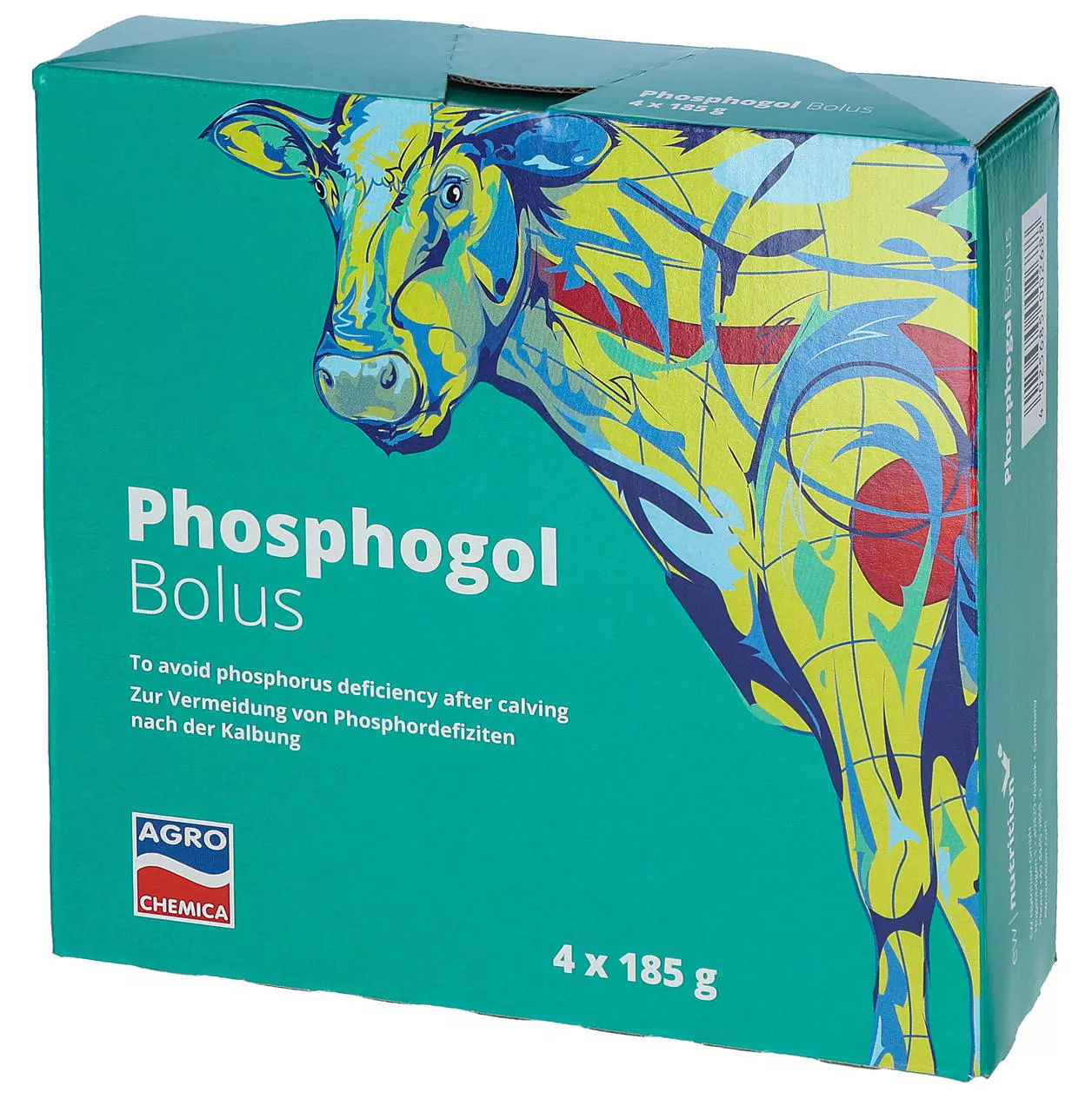 Agrochemica Phosphogol Bolus 4 x 185 g (Box) Agrochemica Phosphogol Bolus 4 x 185 g (Box)