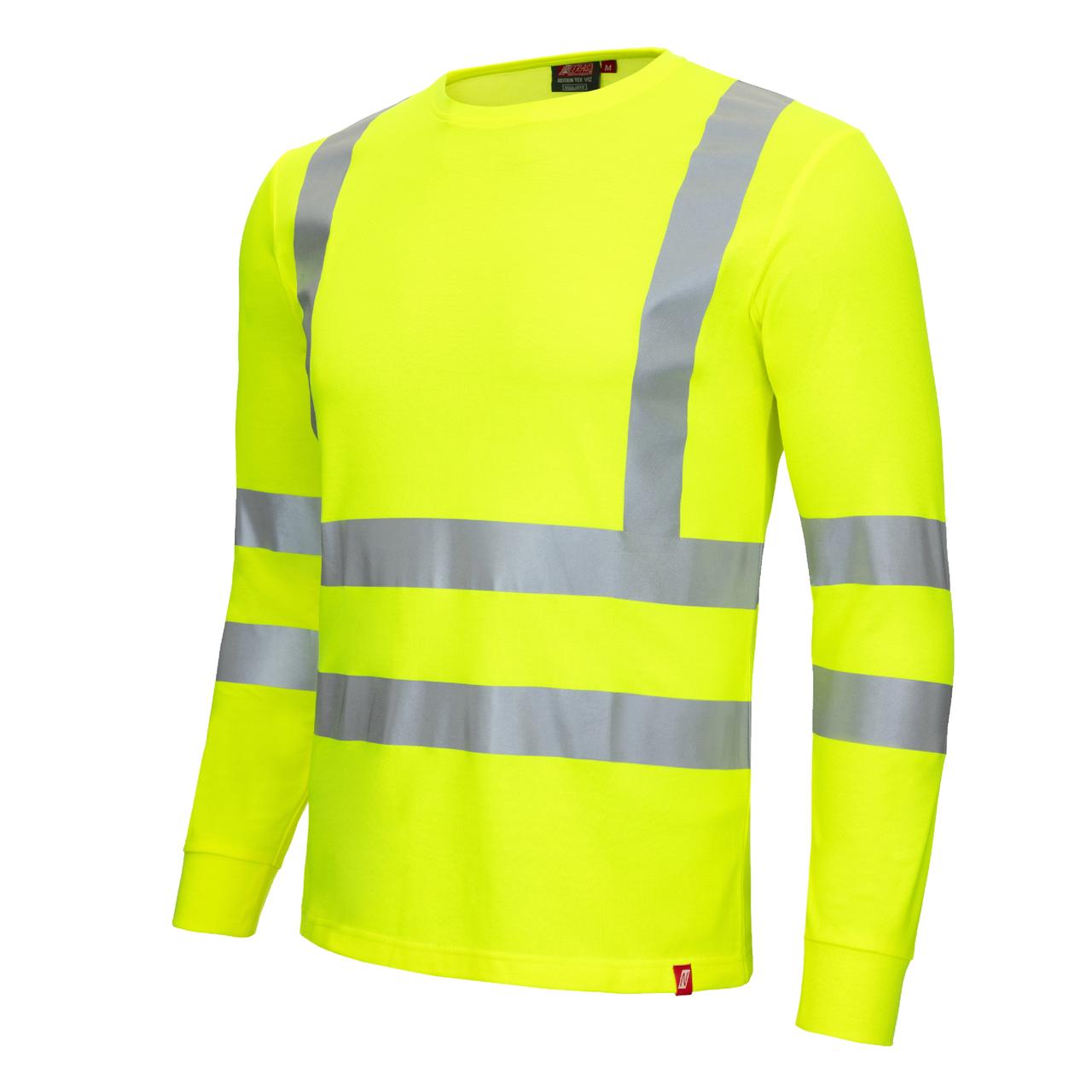 Nitras Motion Tex Viz -Warnschutz Langarmshirt