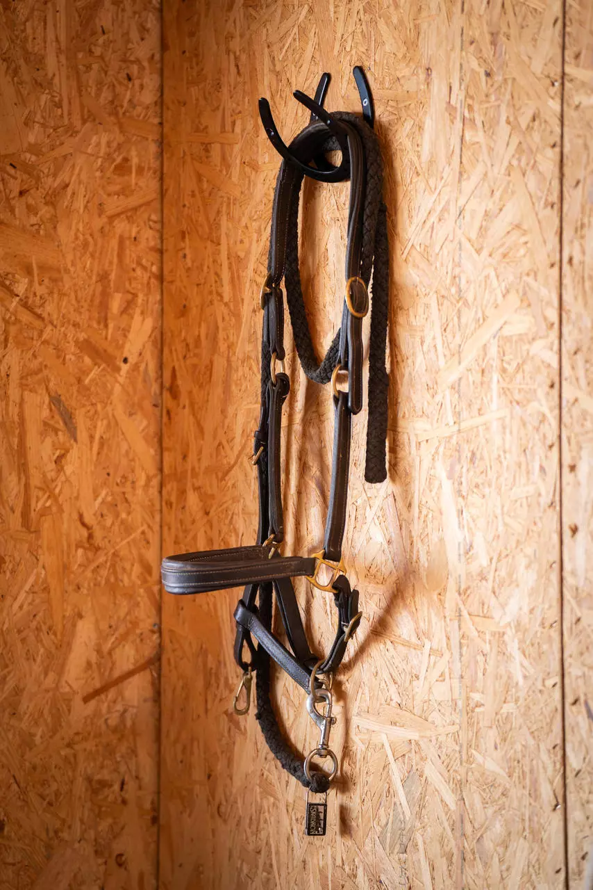 Hufeisenhalter für Stallequipment