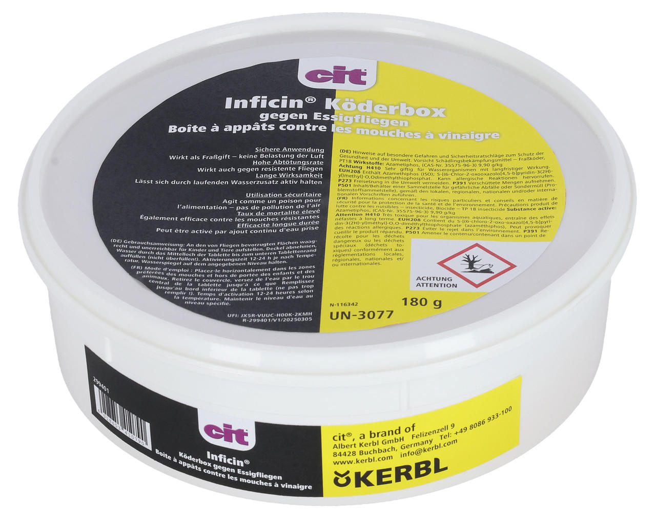 cit Inficin Köderbox - Essigfliegen cit Inficin Köderbox - Essigfliegen