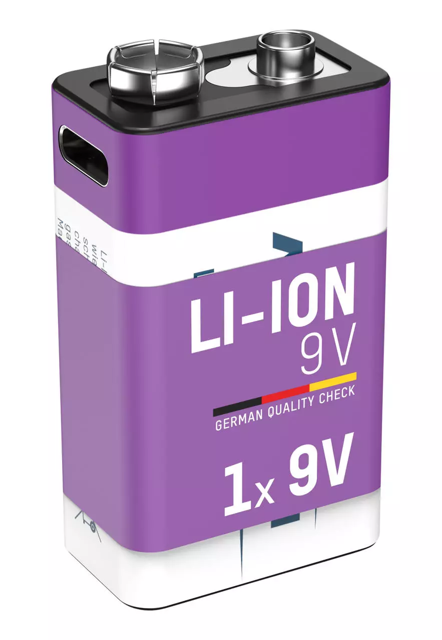 Ansmann Li-Ion Akkus 9V E-Block Ansmann Li-Ion Akkus 9V E-Block