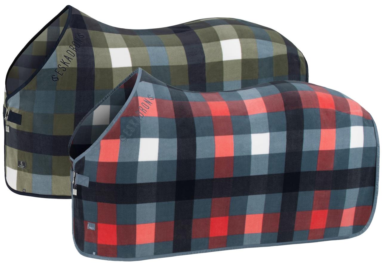 Eskadron Abschwitzdecke FLEECE CHECK
