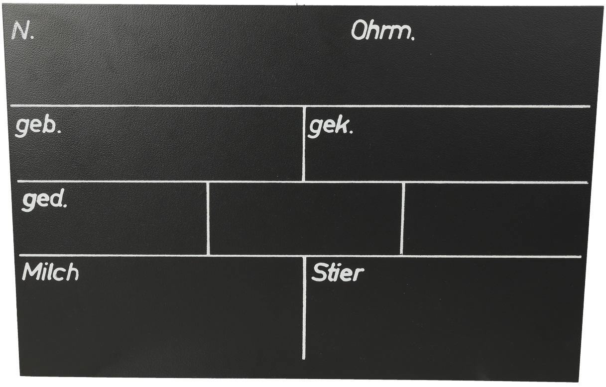 WAHL-Hausmarke Frischa- Stalltafel - 30 x 20cm WAHL-Hausmarke Frischa- Stalltafel - 30 x 20cm