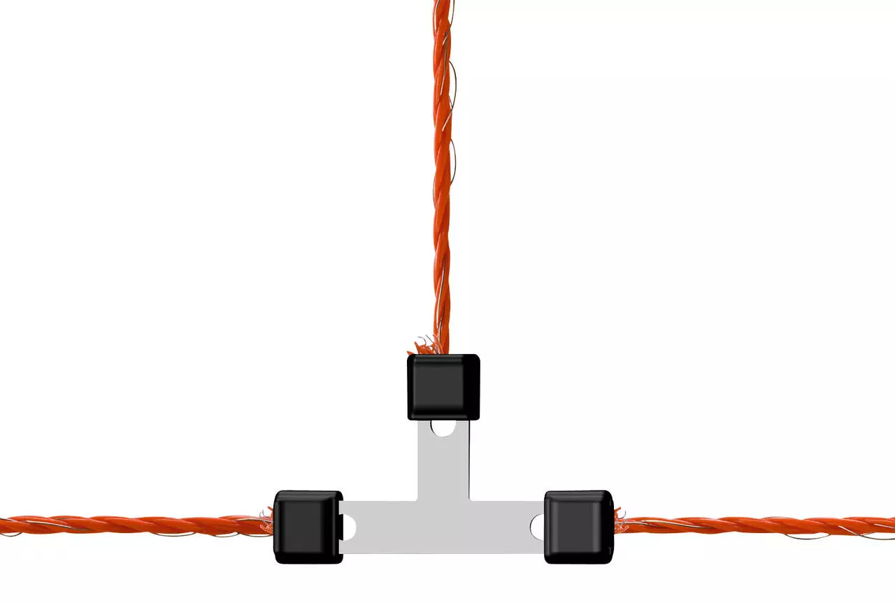 Litzclip Litzen-T-Verbinder 3 mm, 5 Stück Litzclip Litzen-T-Verbinder 3 mm, 5 Stück