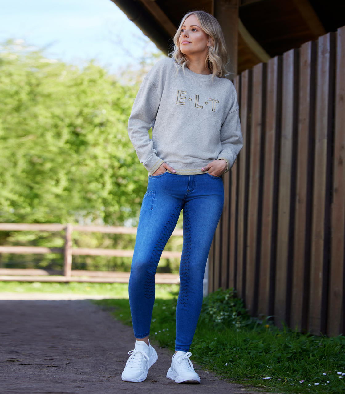 ELT Jeans-Reithose Luna