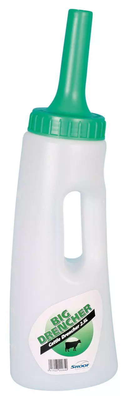 Shoof BIG DRENCHER - Eingabeflasche 2,5 Liter Shoof BIG DRENCHER - Eingabeflasche 2,5 Liter