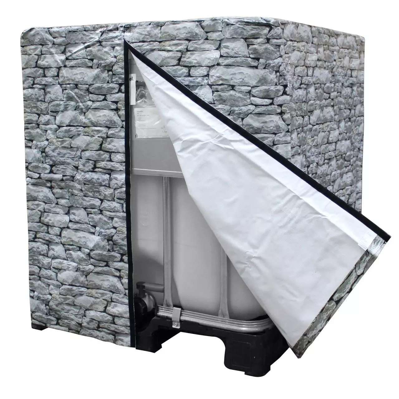 Design-Cover Rocky für 1000L IBC Design-Cover Rocky für 1000L IBC