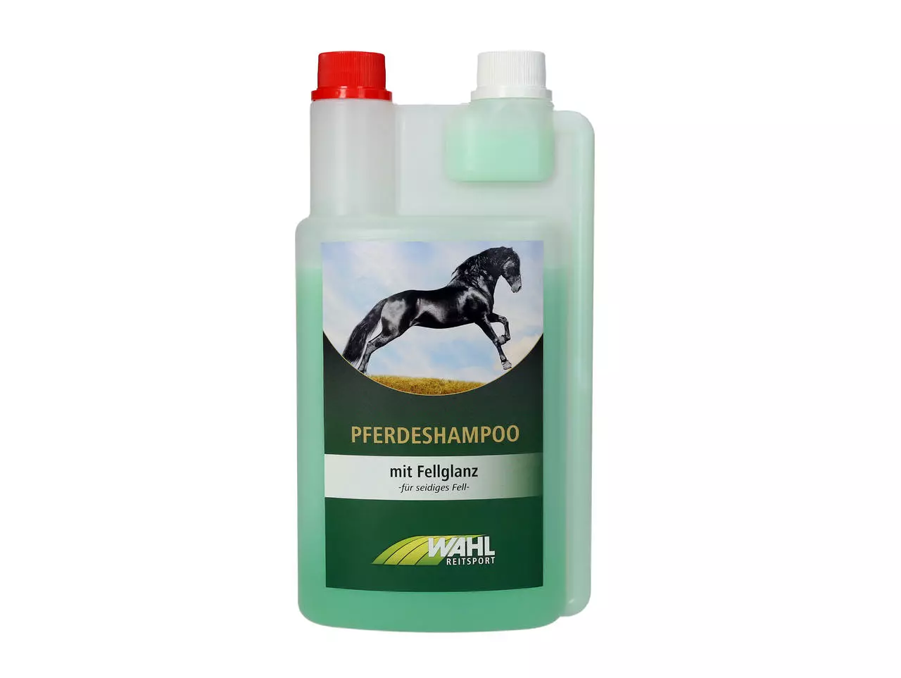 WAHL-Hausmarke Pferdeshampoo mit Fellglanz 1000 ml WAHL-Hausmarke Pferdeshampoo mit Fellglanz 1000 ml