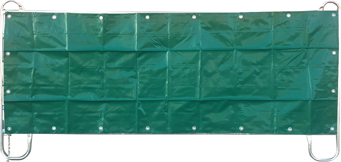 WAHL-FENCE Seitenplane 3,55×1,30 m rundum mit Ösen WAHL-FENCE Seitenplane 3,55×1,30 m rundum mit Ösen