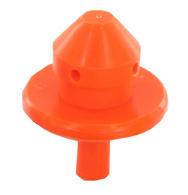 Melkzeug-Spülfinger orange Ø 23mm