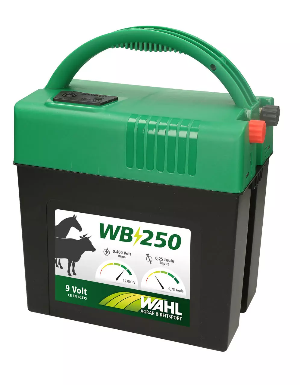 WAHL-FENCE WB 250 - 9 V-Batterie Weidezaungerät