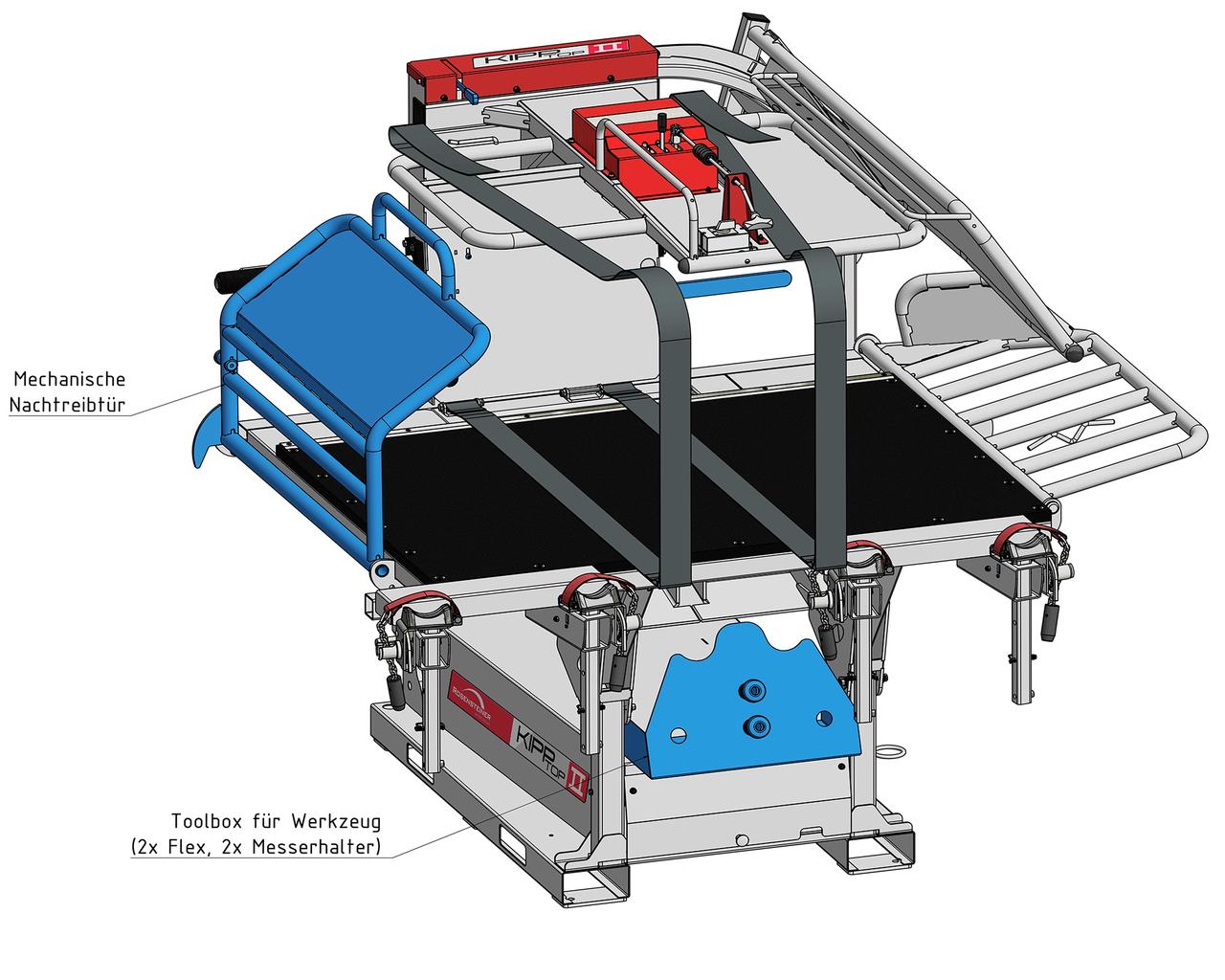 Rosensteiner Klauenpflegestand - KIPP TOP II Comfort