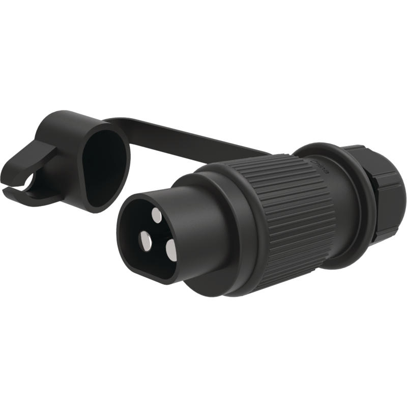 Stecker 3-polig - nach DIN 9680