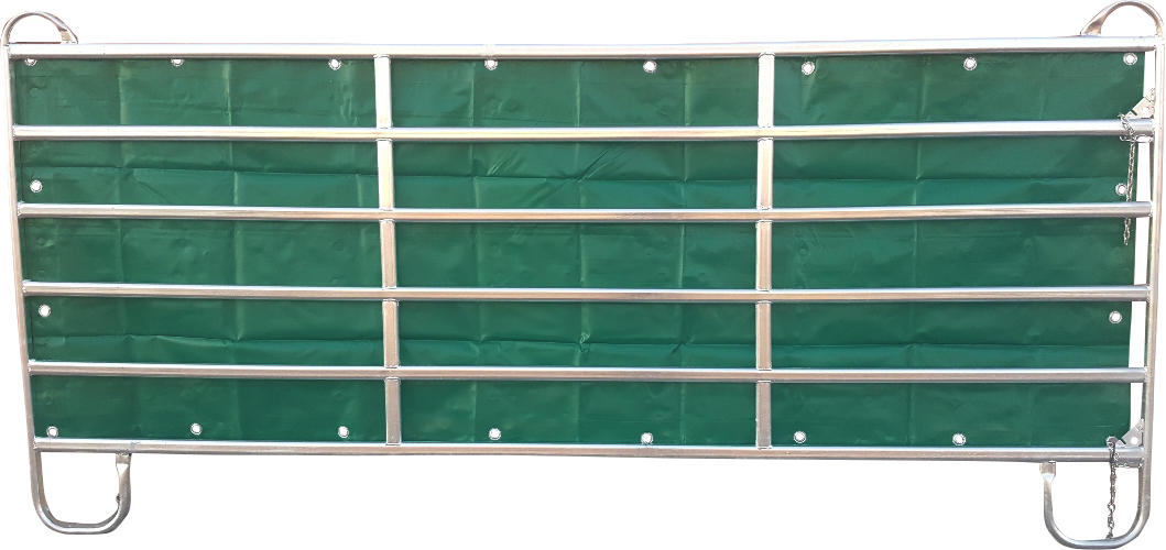 WAHL-FENCE Seitenplane 3,95×1,30 m rundum mit Ösen