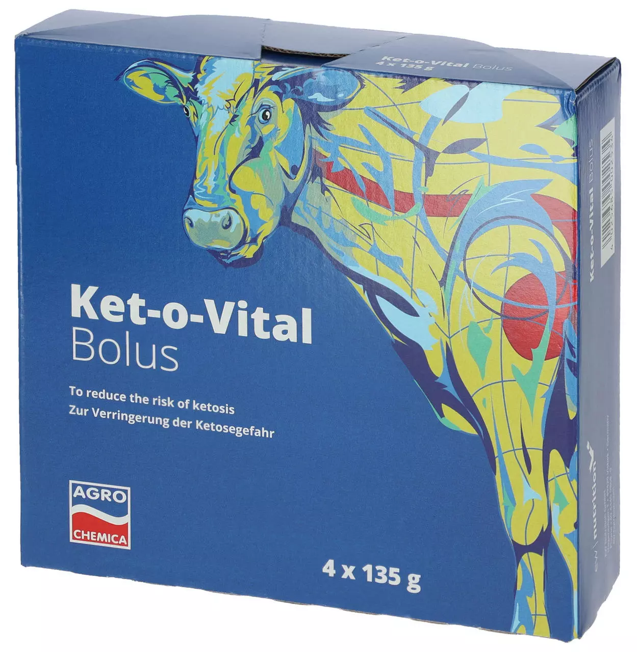 Agrochemica Ket-o-Vital Bolus 4 x 135 g (Box) Agrochemica Ket-o-Vital Bolus 4 x 135 g (Box)