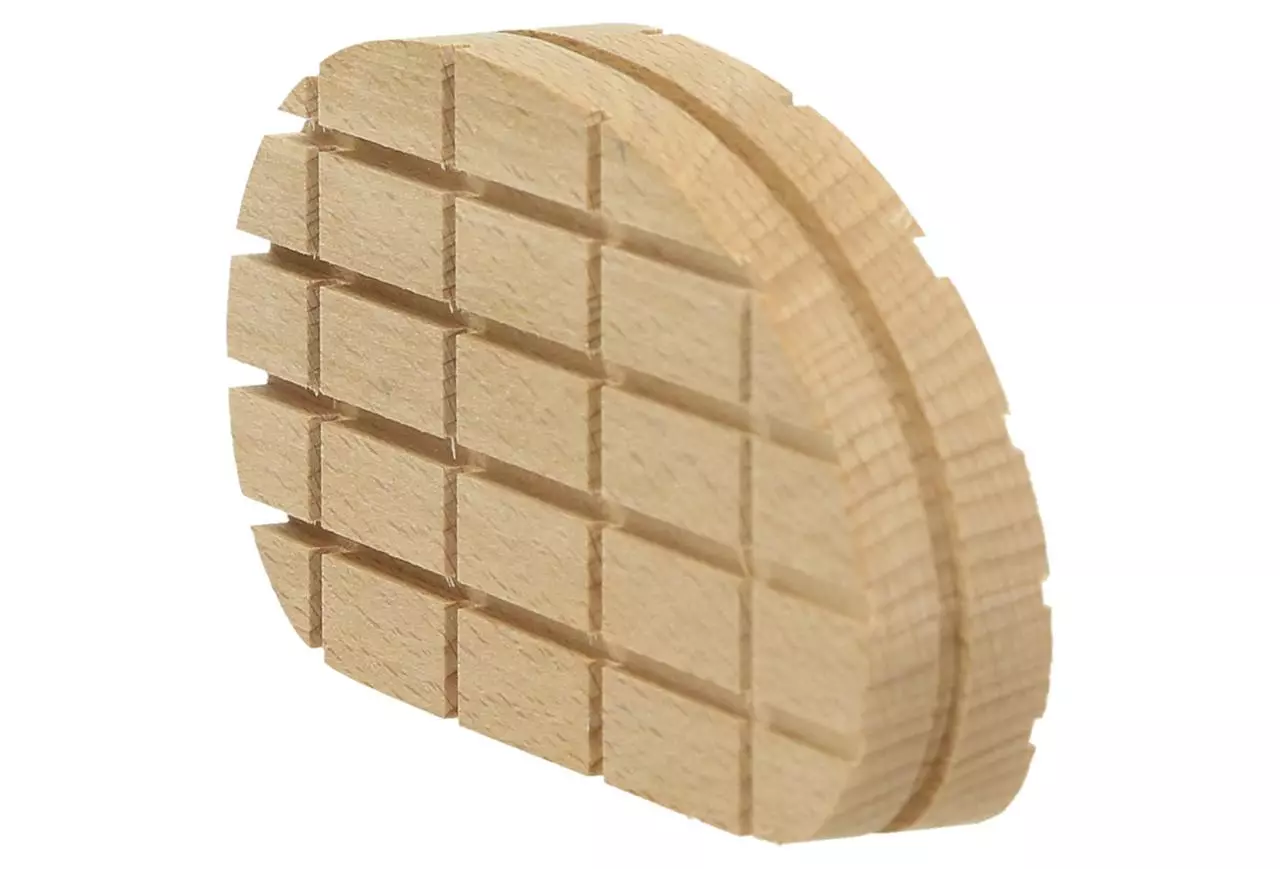 WAHL-Hausmarke Holzklotz - 110 mm - abgeschrägt WAHL-Hausmarke Holzklotz - 110 mm - abgeschrägt