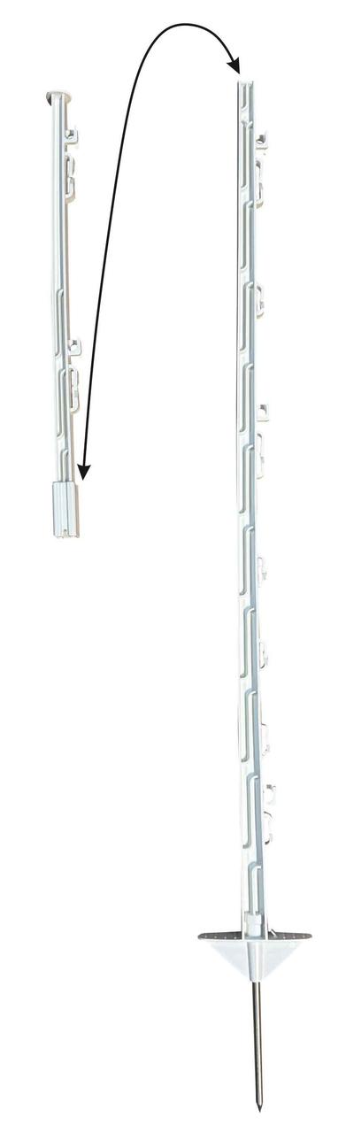 Göbel Kunststoffpfahl weiß 150 cm Göbel Kunststoffpfahl weiß 150 cm