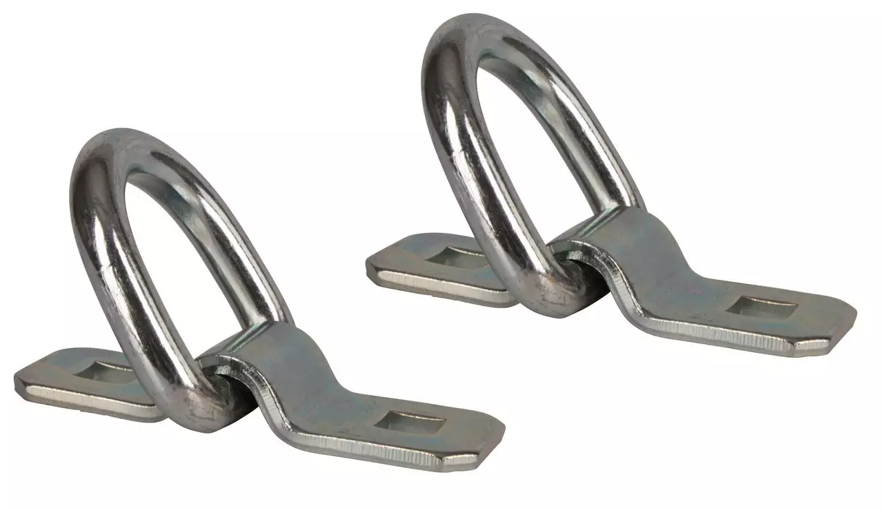 Kerbl Zurröse mit Lasche - 90 x 30 mm (2 Stk.) Kerbl Zurröse mit Lasche - 90 x 30 mm (2 Stk.)