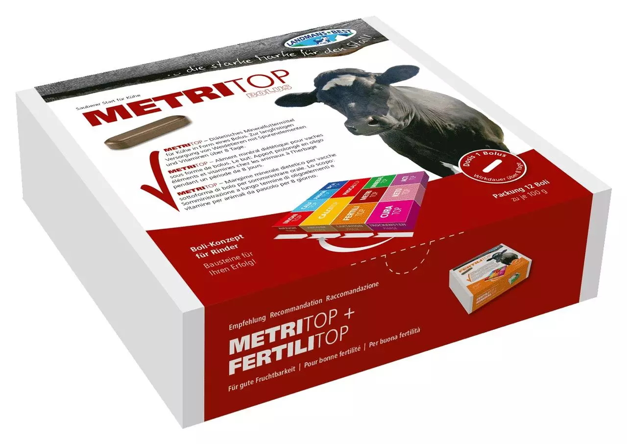 Landmans Best METRITOP Bolus - 12 Boli à 100 g Landmans Best METRITOP Bolus - 12 Boli à 100 g